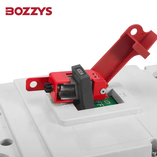 중형 전기 회로 차단기 잠금 장치로 우발적 작동 방지