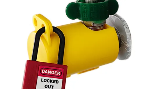 플라스틱 보안 앵글 밸브 잠금 장치 안전 잠금 태그 아웃 로토 제조업체