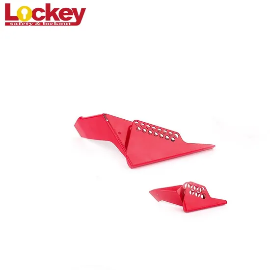 Lockey Red 7홀 스틸 표준 볼 밸브 잠금 장치 (파이프용) Sbvl02
