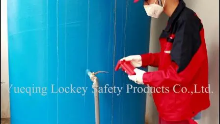 빨간색 완전 단열 ABS 소재 조절식 볼 밸브 잠금 장치(ABVL03)