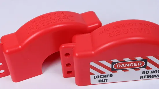 Qvand 접이식 게이트 밸브 잠금 장치 조절식 밸브 잠금 장치